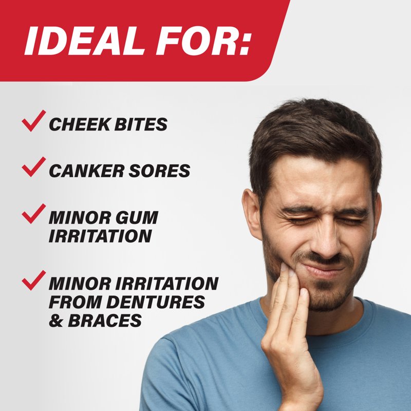 Medicated Toothache and Gum Pain Relief Gel, 20% Benzocaine, 0.42 oz