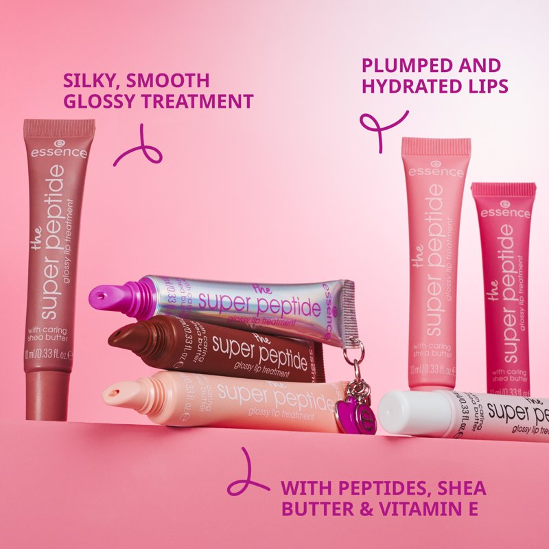 Super Peptide Glossy Lip Treatment - Restorative Plumping Lip Care