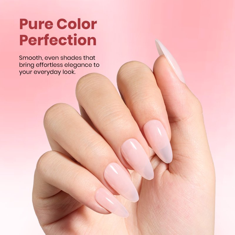 Stay Shining Gel Nail Polish - Bare Petal, Long-Lasting Nude 0.51 fl oz