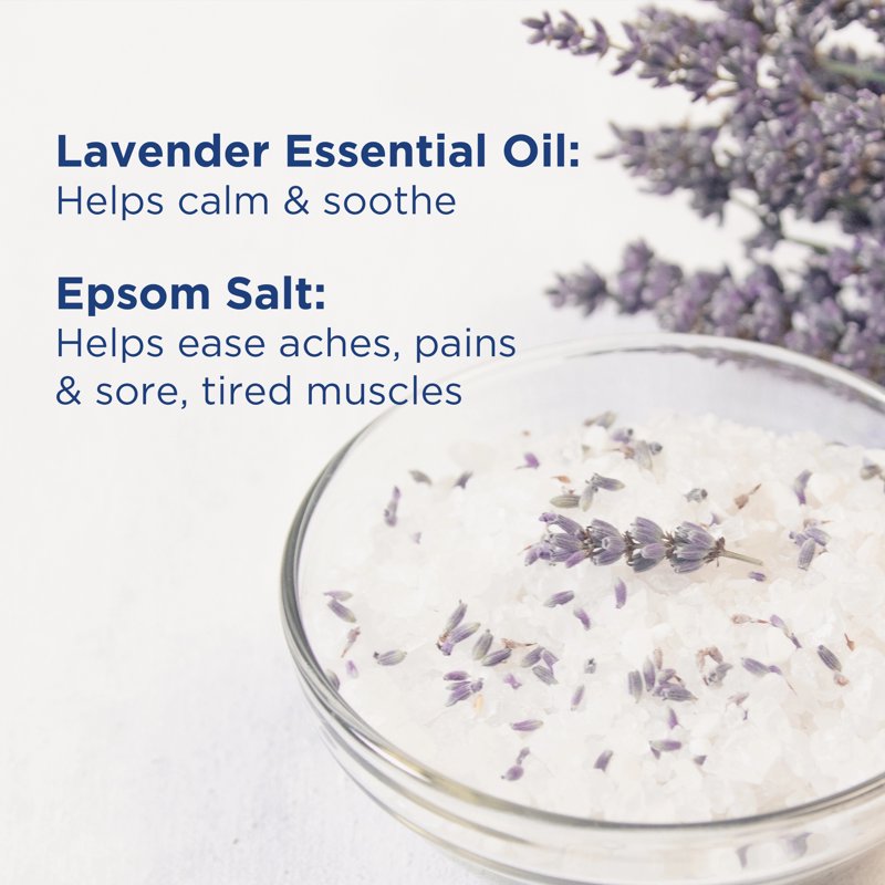 Epsom Salt Soaking Solution with Lavender - 3 lbs
