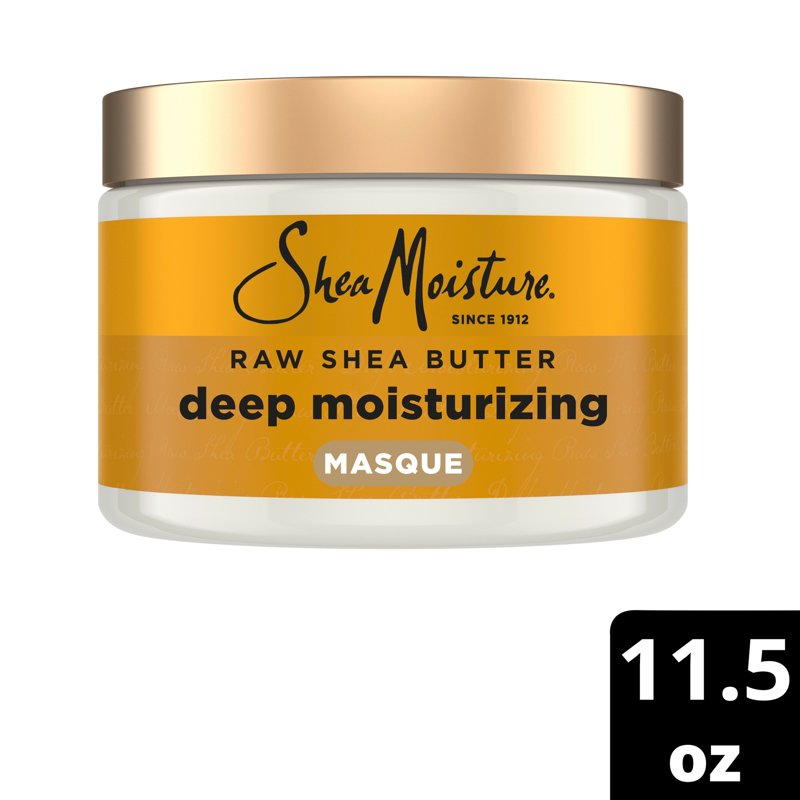 Raw Shea Butter Deep Moisturizing Hair Masque for Curly Hair, 11.5 oz