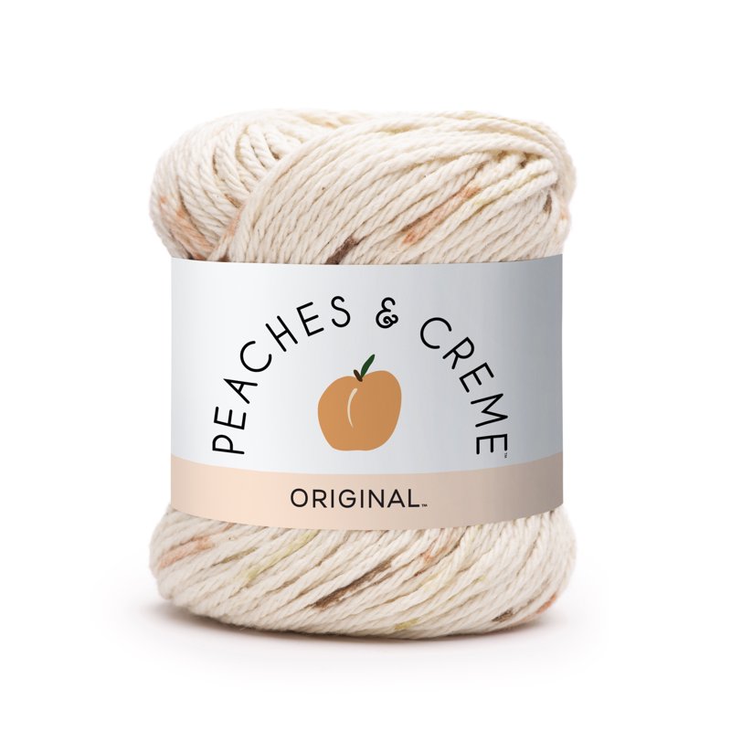 Oasis Peaches & Crème Cotton Yarn 2 Pack - Worsted Weight, 56.7g/2oz