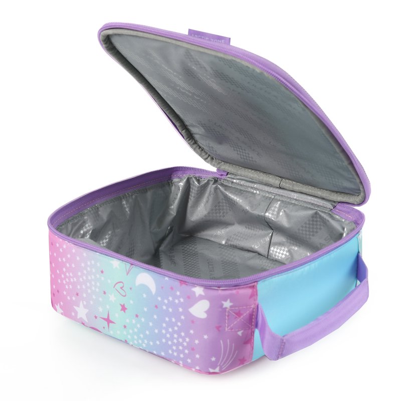 Insulated Lunch Box Combo with Container, Bottle & Ice Pack - Purple