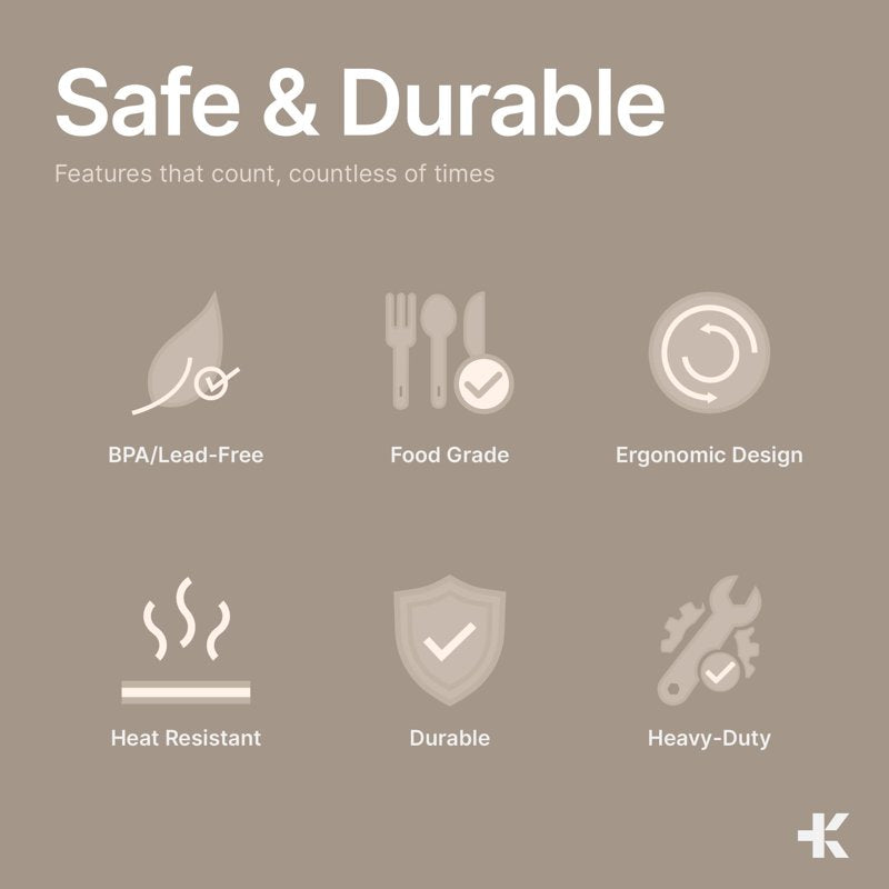 Heavy Duty Disposable Cutlery Set - 1000 Pieces, BPA-Free Plastic Utensils