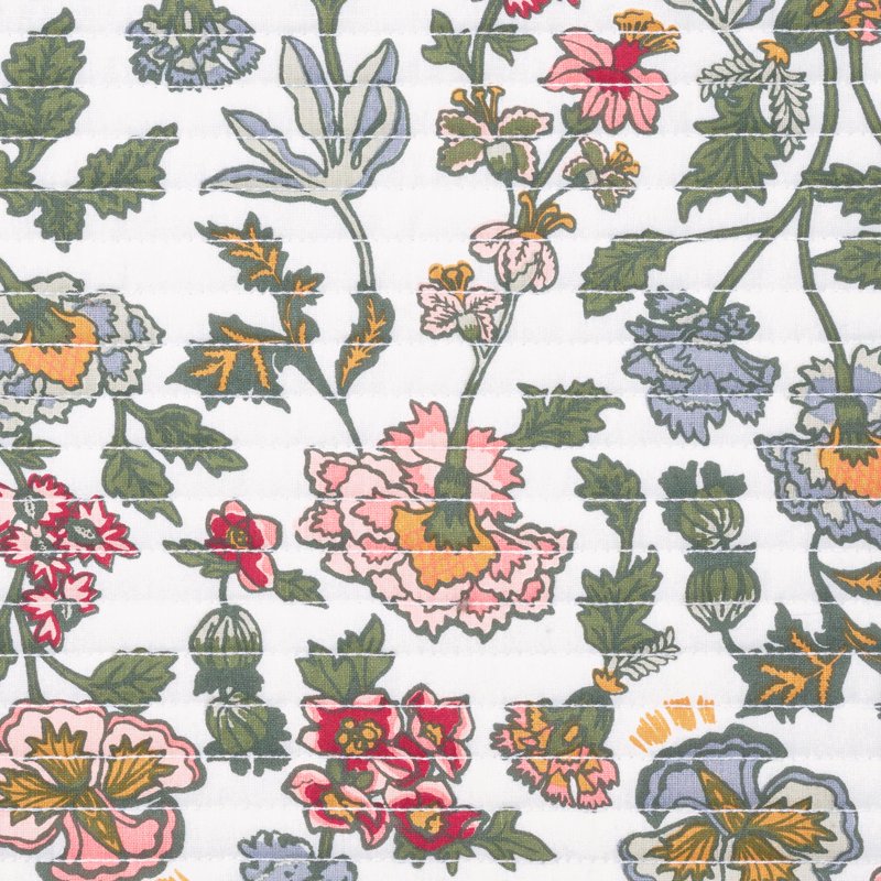 Wildflower Quilted Fabric Table Runner - 72" x 14"