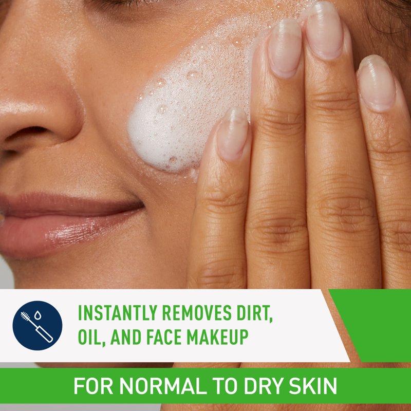 Hydrating Cream-to-Foam Facial Cleanser for Normal to Dry Skin