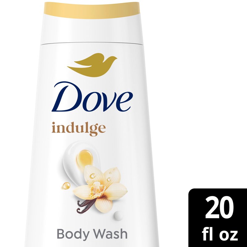 Dove Indulge Warm Vanilla & Sweet Cream Body Wash - 20 fl oz