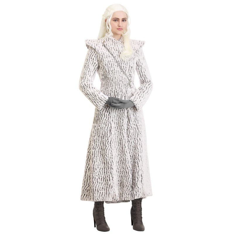 Women's Plus Size Winter Dragon Queen Costume 1X - Fantasy Cosplay Outfit