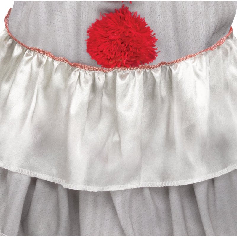 Toddler Carnevil Clown Costume 3T-4T Halloween Dress with Accessories