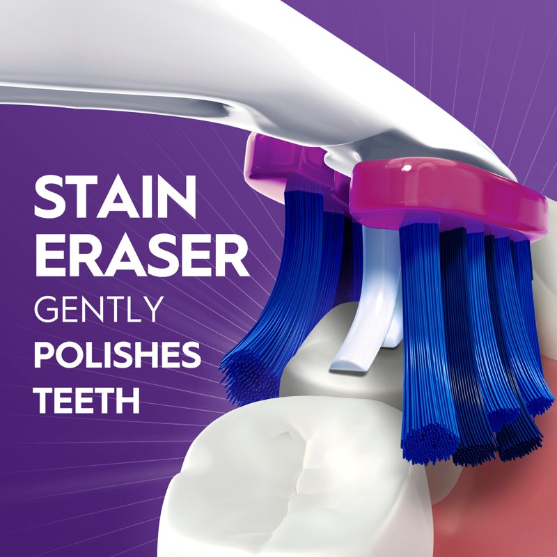 Pro Whitening Manual Toothbrush, Soft Bristles, 4 Count