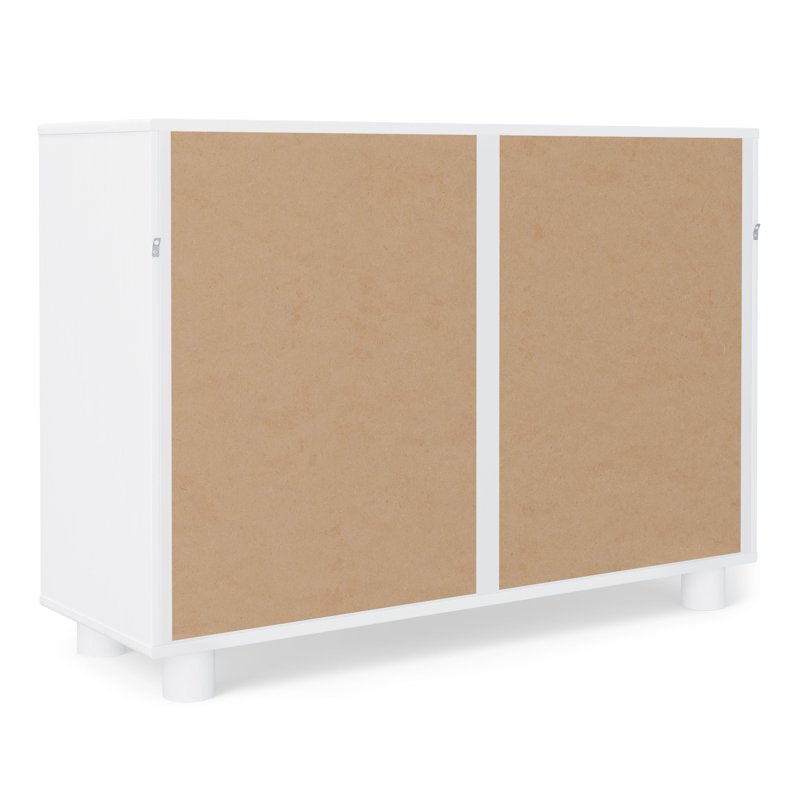 Kids Arched Storage Accent Cabinet with Acrylic Doors
