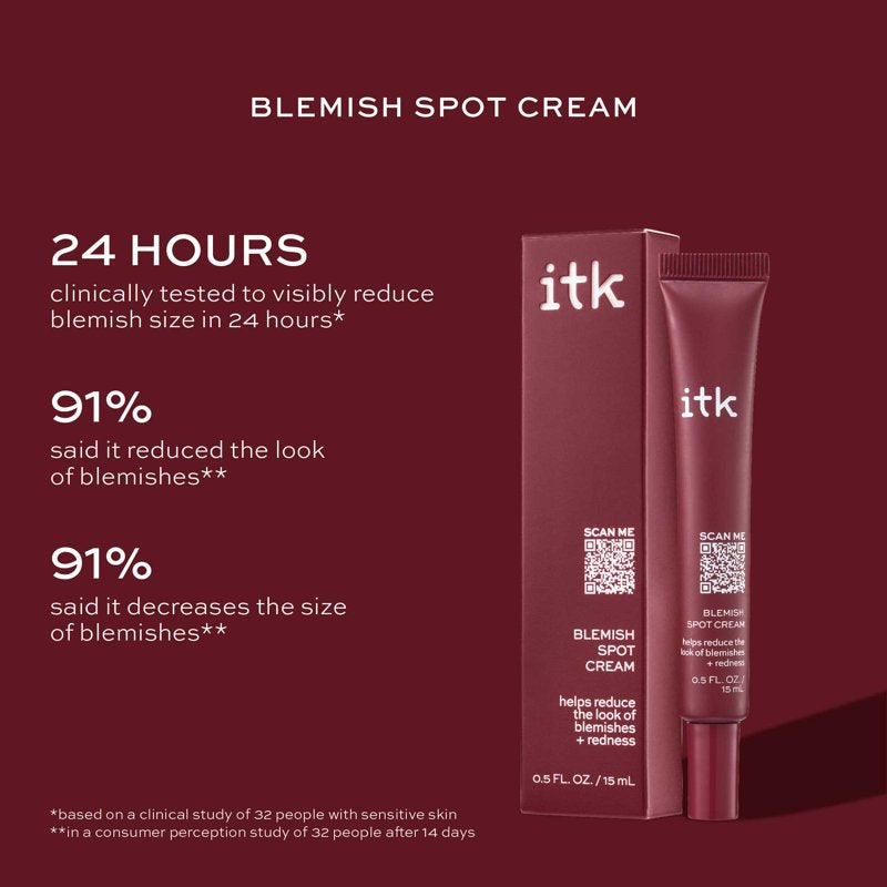 Blemish Acne Spot Treatment with 0.5% Salicylic Acid and Tea Tree Oil, 0.5 oz
