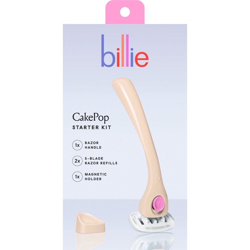 Women’s 5-Blade Razor Kit with Magnetic Holder - Cake Pop