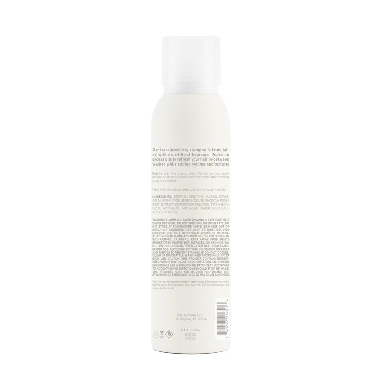 Fragrance-Free Dry Shampoo for Sensitive Scalp - 4.2 oz