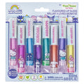 8-Piece Kids Fruit Flavored Lip Gloss Set, Non-Toxic Moisturizing Gloss