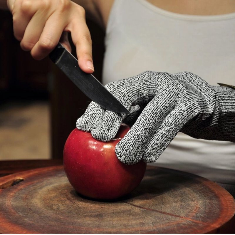 Heat-Resistant Kitchen Gloves - Extra Large, Food-Grade Safe, Multicolor
