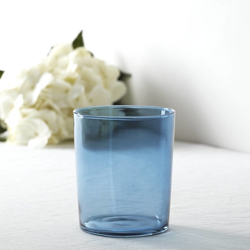 16 oz Stackable Blue Glasses - Set of 6