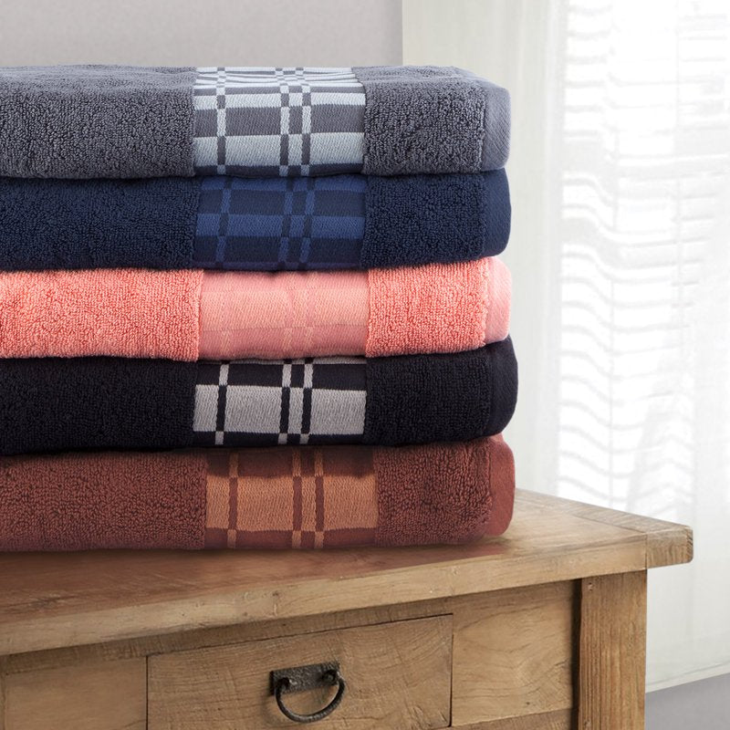 Ivory 6-Piece Cotton Embroidered Towel Set - Superior Larissa
