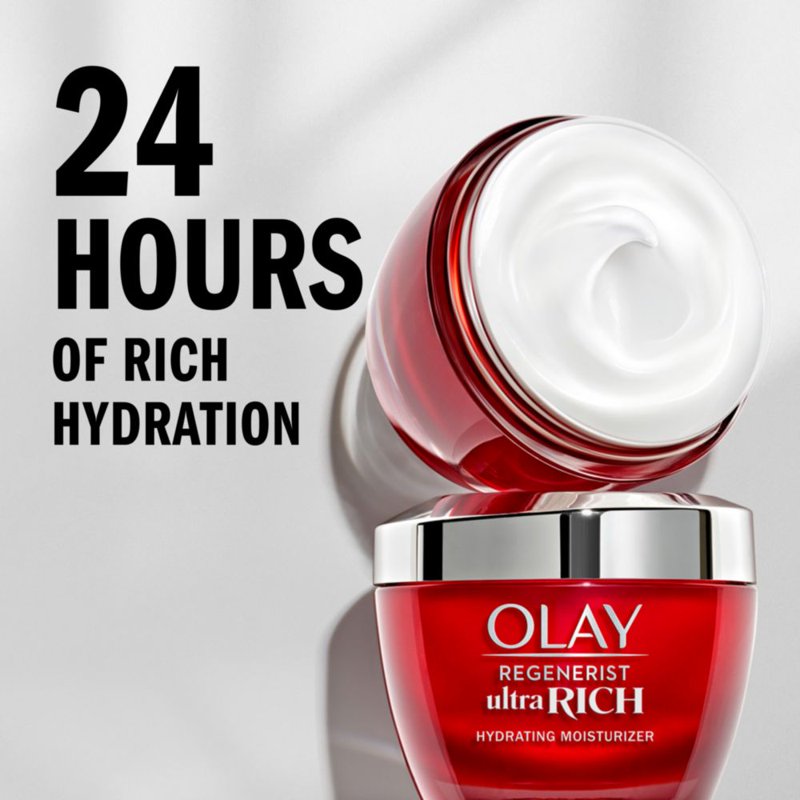Regenerist Ultra Rich Hydrating Face Moisturizer with Vitamin B3+ Peptides