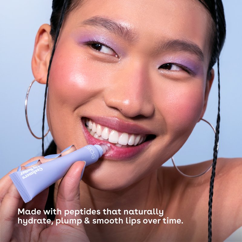 Crème de Pistachio Cashmere Lip Butter - Hydrating Peptide Lip Balm