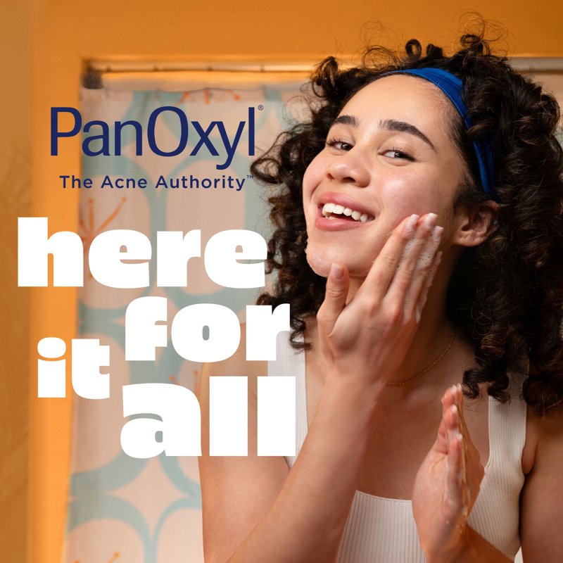 4% Benzoyl Peroxide Acne Creamy Wash - Face and Body Cleanser, 6 oz