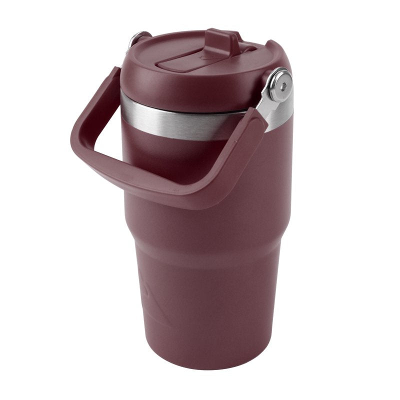 18 oz Stainless Steel Insulated Swivel Tumbler - Maroon