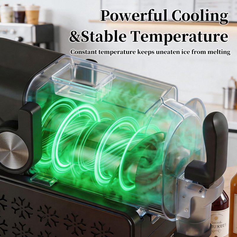 88 oz Slushy Machine with Compressor - Frozen Drink Maker