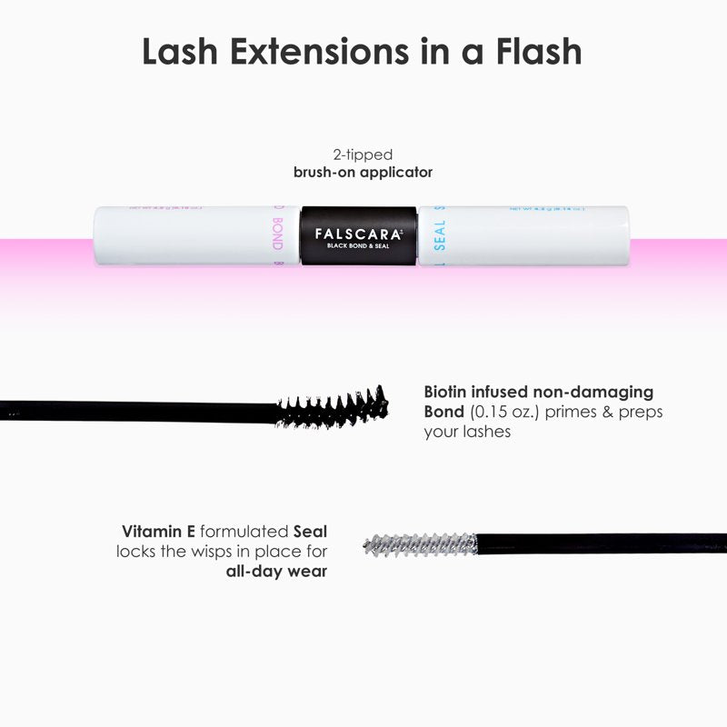 False Lash Bond and Seal Adhesive for DIY Eyelash Extensions