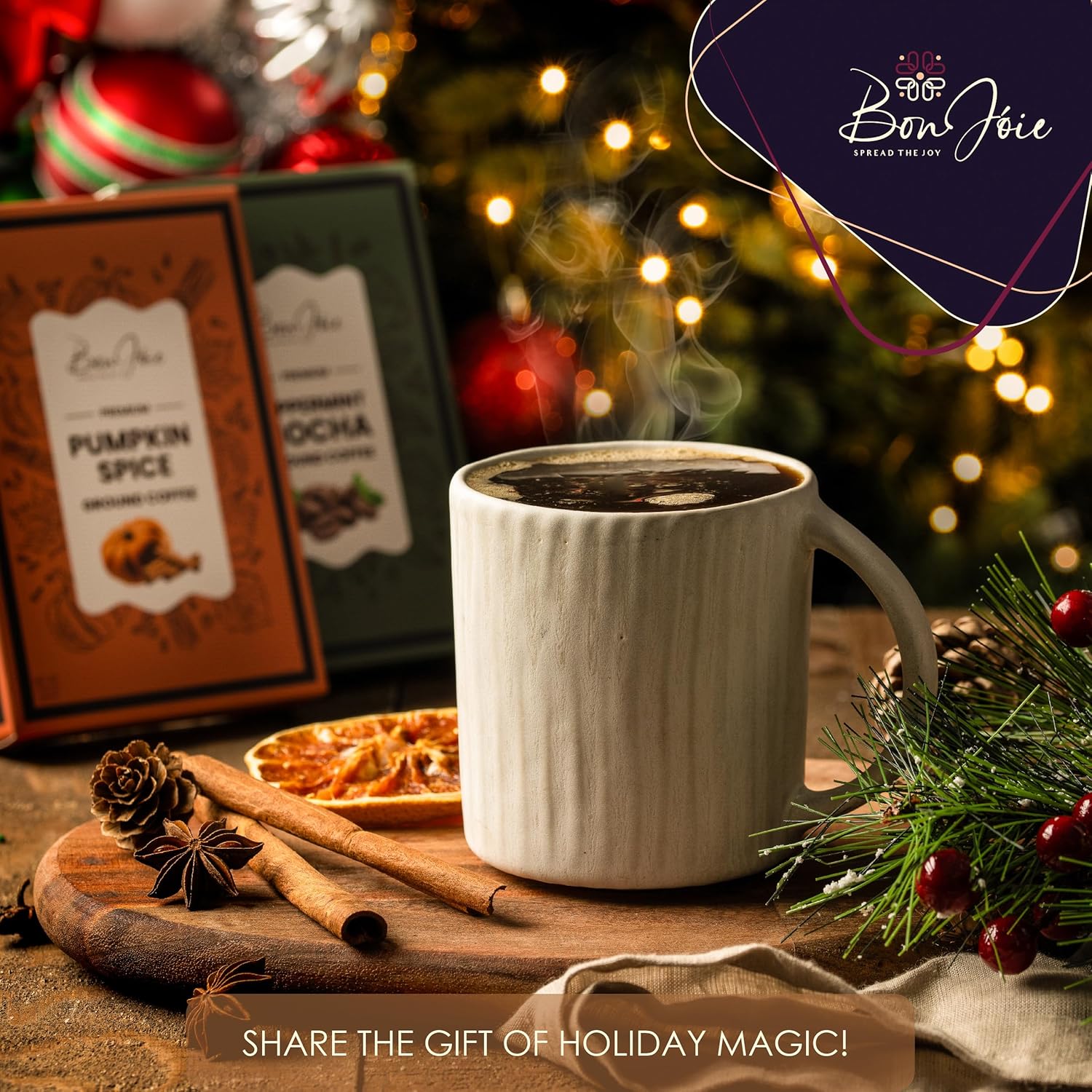 Skiennix Coffee Gift Set - Gourmet Ground Coffee Sampler for Coffee Lovers | Perfect Gift for Men & Women