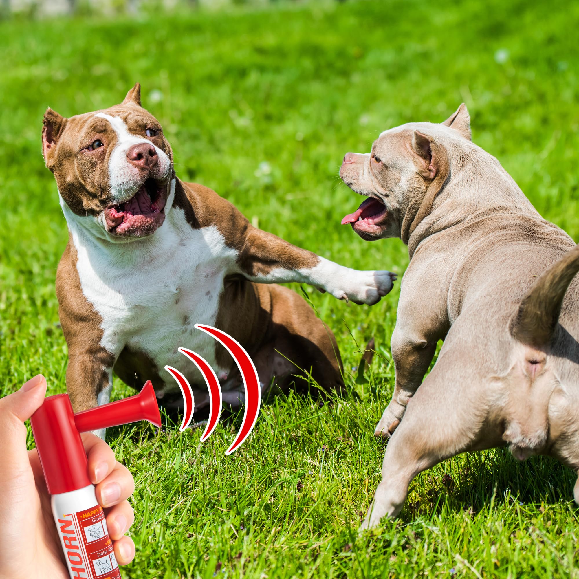 1 Pack Mini Air Horn for Personal Safety, 0.88 Oz Stadium Air Horn Prank, Portable Blow Noise Maker for Sporting Events, Football Games, Dogs, Party, Birthdays,Graduation Mini Noisemakers (Red)