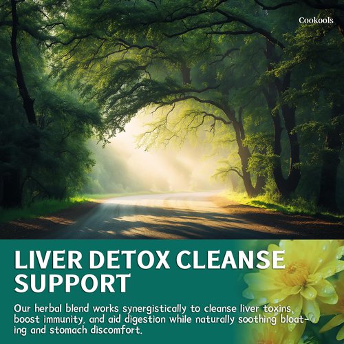 Dandelion Root Wolfberry Tea for Liver & Kidney Health 20 Count - Natural Liver Cleanse Detox Tea for Women & Men - Organic Herbal Loose Leaf Goji Berry, Chrysanthemum, Citrus Peel and Licorice - Caffeine-Free