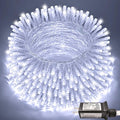 JMEXSUSS 66ft 200 LED White Christmas Lights - Connectable Twinkle String Lights for Indoor/Outdoor Use