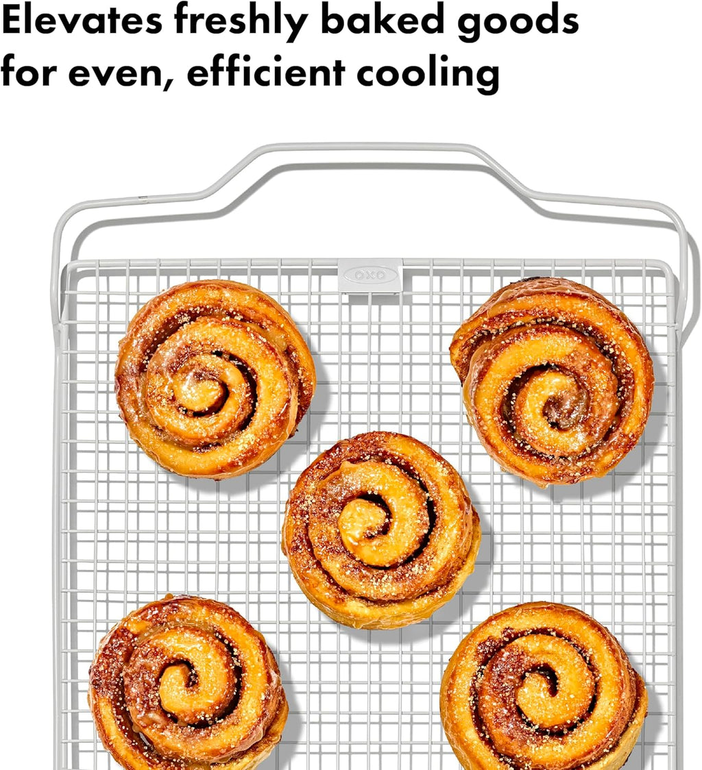 OXO Good Grips Non-Stick Pro Ceramic Coated Baking Rack - Perfect for Cooling & Baking