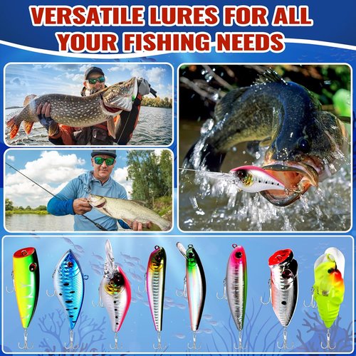 Advent Calendar 2025 - Fishing Gifts for Men | 24-Day Countdown with Tackle & Lures