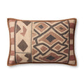 Loloi II Collection PLL0177 Multi 16'' x 26'' Cover w/Poly Pillow