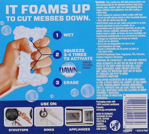 Mr. Clean Magic Eraser - Kitchen Cleaning Pads with Durafoam | 2 Count for Effortless Cleaning