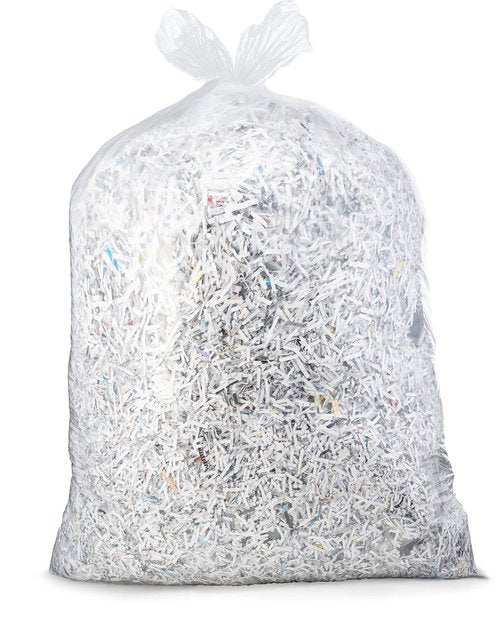 65 Gallon Clear Trash Bags Heavy Duty (MegaPack 50 Bags w/Ties) 64 Gallon Extra Large Clear Plastic Recycling Garbage Bags