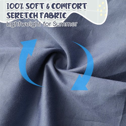Hahafelt 3 Pcs U-Shaped Pregnancy Pillow Cover, Cotton Maternity, Soft Breathable Fit for 55"x31" Body Pillow (Bright Color,Cotton)