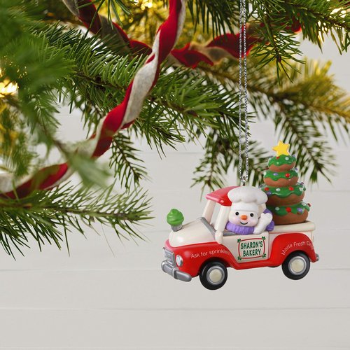 Hallmark Keepsake Christmas Ornament 2020 Year-Dated, Holiday Parade Bakery Truck (1699QXR9131)