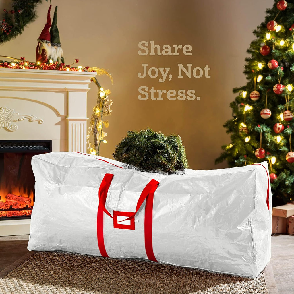 Zober Large Christmas Tree Storage Bag | Waterproof & Durable for 9 Ft Trees - Pack of 2