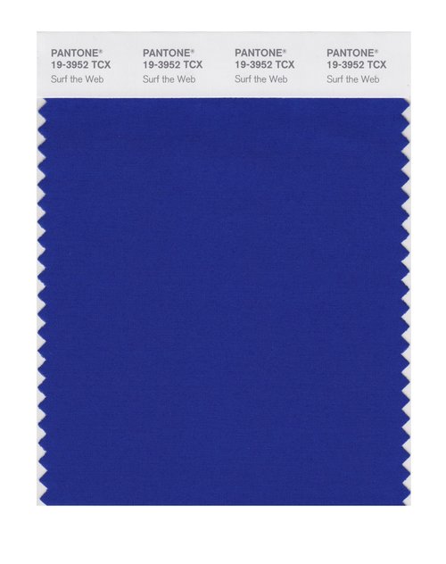 Pantone Smart 19-3952X Color Swatch Card, SurftheWeb