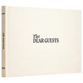 Kunitsa Co. Wedding Guest Book - Blank Sign in Book for Special Occasions, Oat Linen Cover