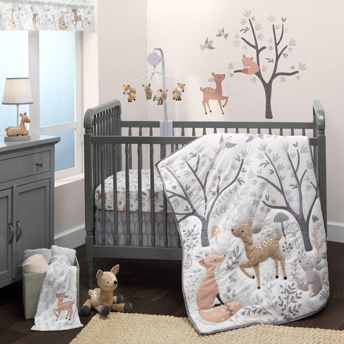 Bedtime Originals Deer Park Window Valance, Multicolor (285029)