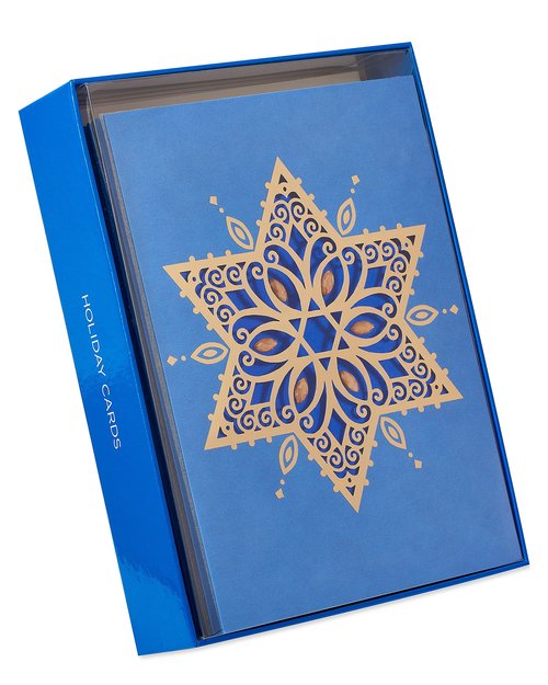 Papyrus Hanukkah Cards Boxed with Envelopes, Warmest Hanukkah Wishes (8-Count)