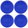 Pyrex 7402-PC 6/7 Cup Cadet Blue Food Storage Replacement Lid (4-Pack) - Made in USA