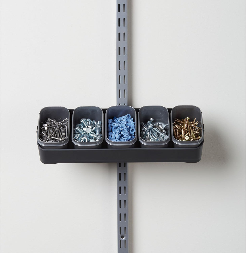 Rubbermaid FastTrack Rail Bench Blox Kit - Efficient Garage Organization System for Tools & Supplies