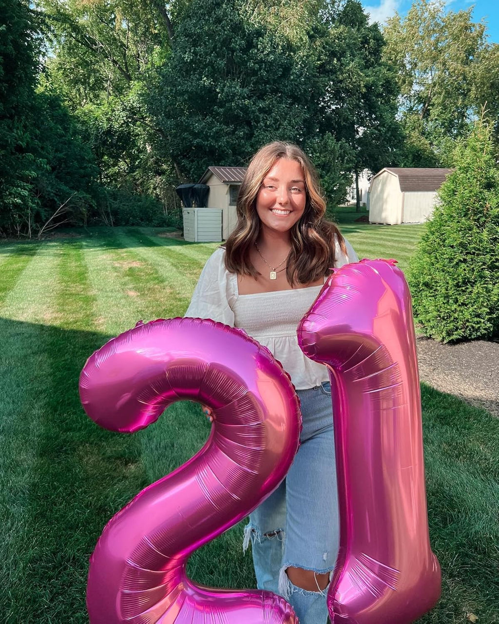 Regine Switzerland 40-Inch Pink Number 4 Balloon - Perfect for 4th Birthday Party Decorations