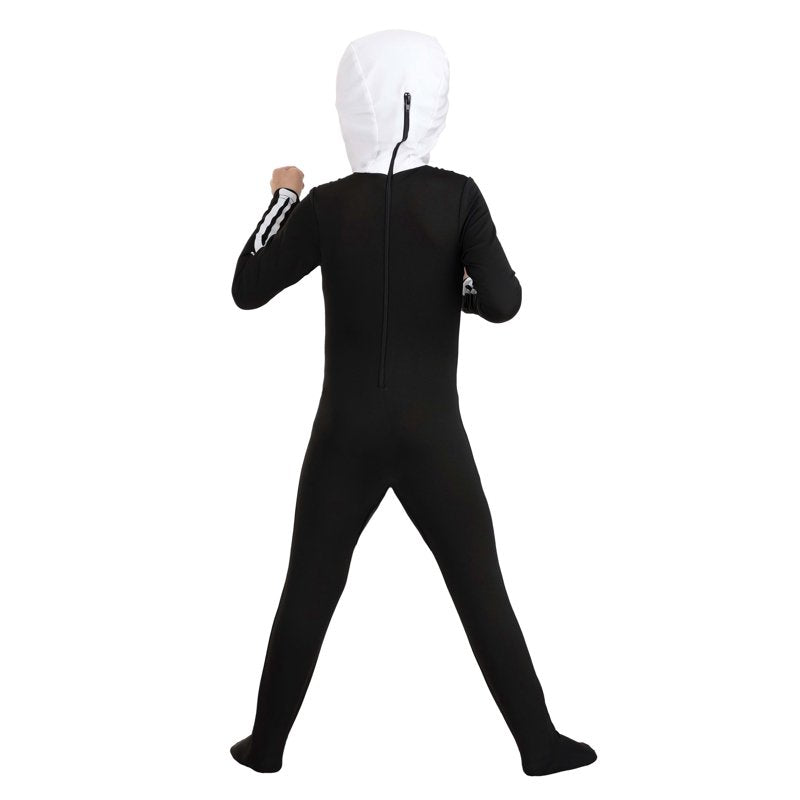 Toddler Karate Kid Skeleton Suit Costume 2T - Kids Skeleton Cosplay Outfit