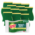Scotch-Brite Heavy Duty Scrub Sponges, For Washing Dishes and Cleaning Kitchen, 12 Scrub Sponges