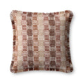 Loloi II Collection PLL0133 Orange/Multi 22'' x 22'' Cover Only Pillow